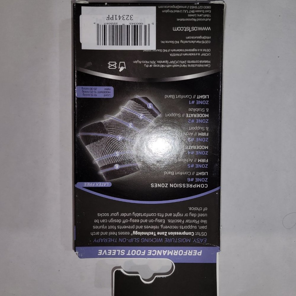 OS1st PERFORMANCE FOOT SLEEVE - FS06 PINK New in Box - Picture 4 of 5